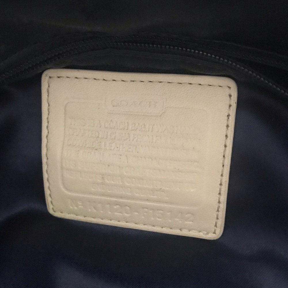 COACH Shoulder Hand Bag Light Yellow Women No. K1120 - F15142 - Picture 10 of 10